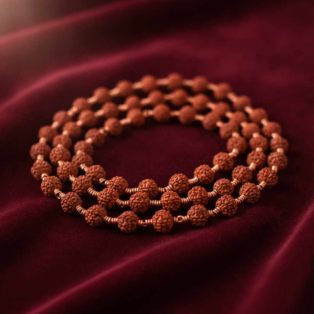 RUDRAKSHA MALA COPPER