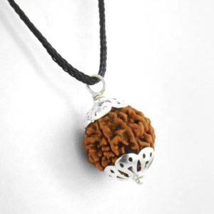 5 mukhi rudraksha 925 silver pendant