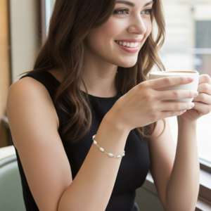 Pearl Bracelet silver