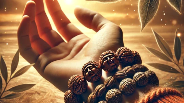 Can Rudraksha Be Worn in Hand?