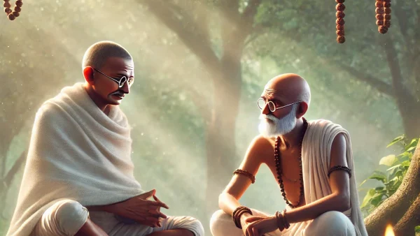 Mahatma Gandhi and Shrimad Rajchandraji