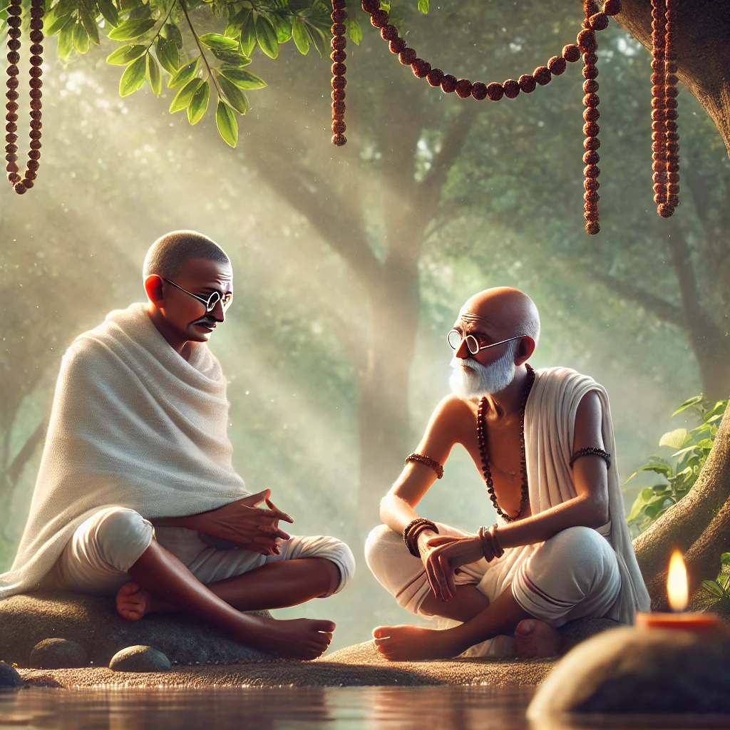 Mahatma Gandhi and Shrimad Rajchandraji