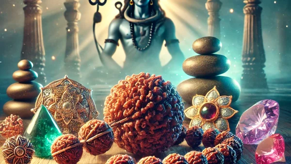 Rudraksha vs Gemstone