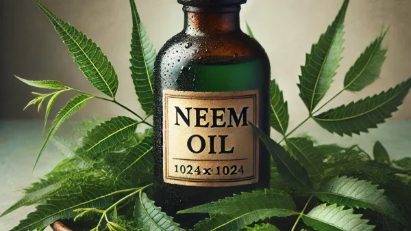 Neem Oil in bottle