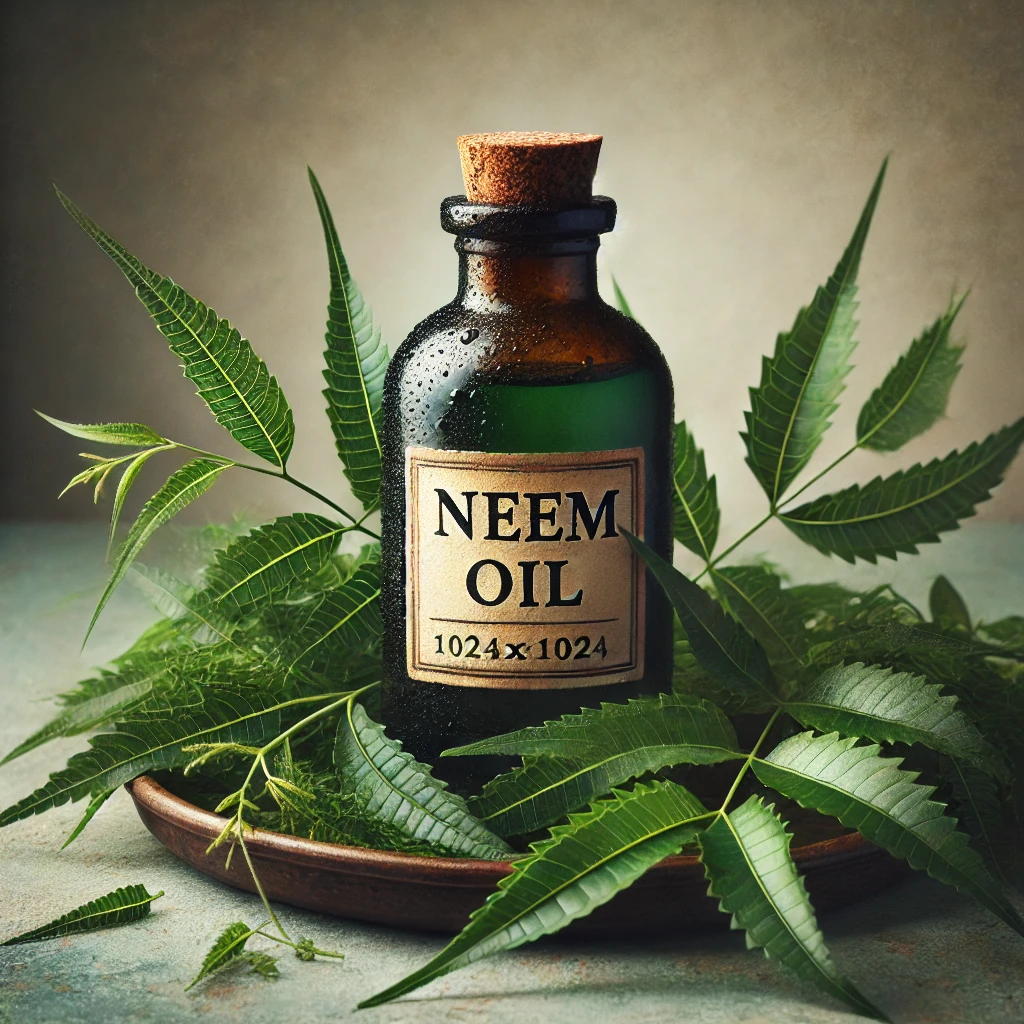 Neem Oil in bottle