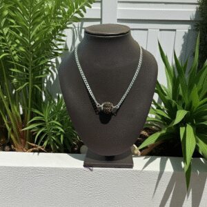 7 Mukhi Rudraksha Chain (Silver)