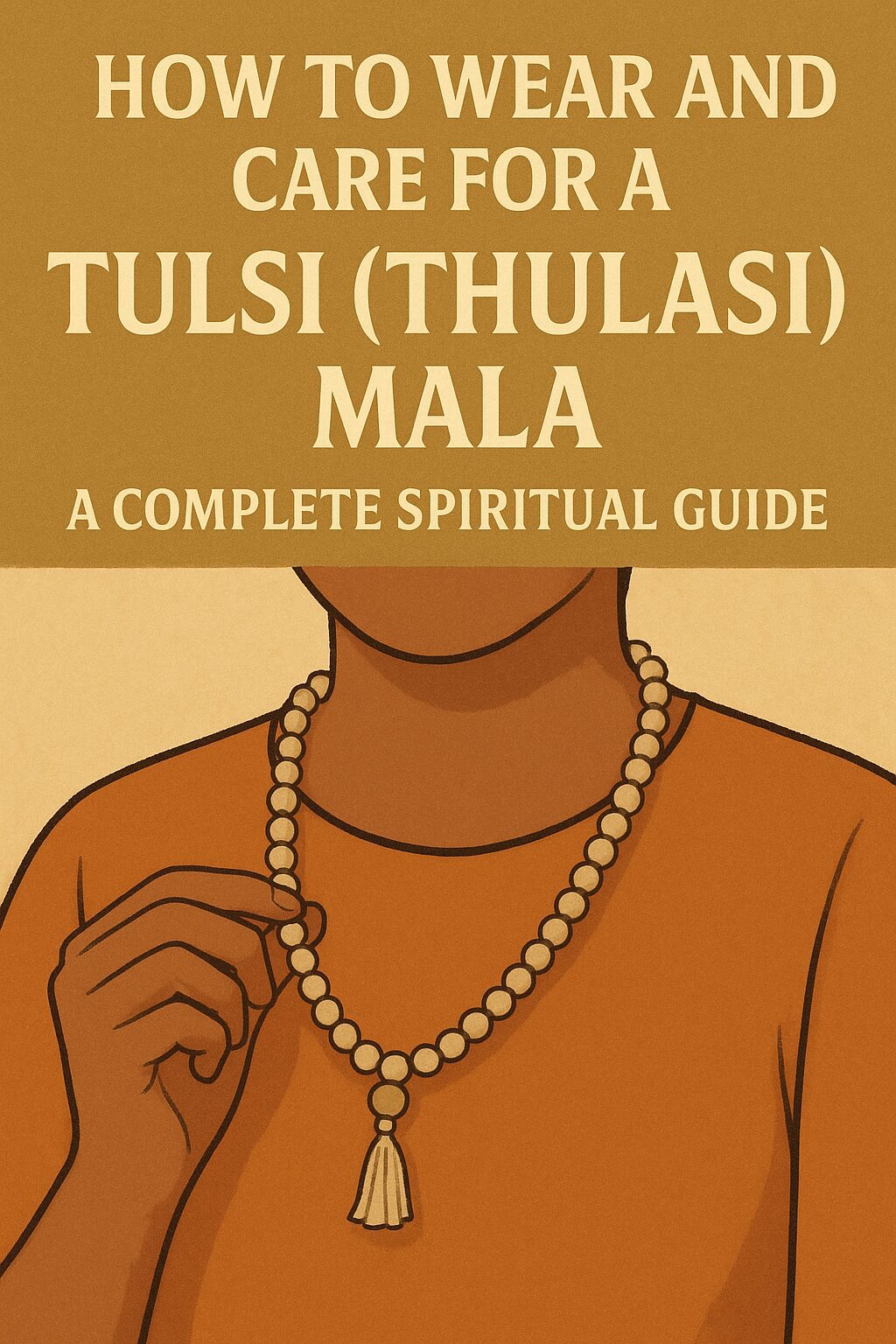 How to Wear and Care for a Tulsi (Thulasi) Mala A Complete Spiritual Guide spiritualguru.lk