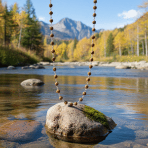 Rudraksha Mala with 925 Silver String Nepal Premium Quality spiritualguru.lk