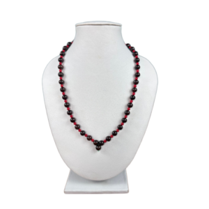 RED GARNET AND RED CORAL MALA