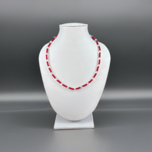 red coral mala 108 with sphatik spiritualguru