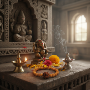 4 Mukhi Rudraksha Bracelet