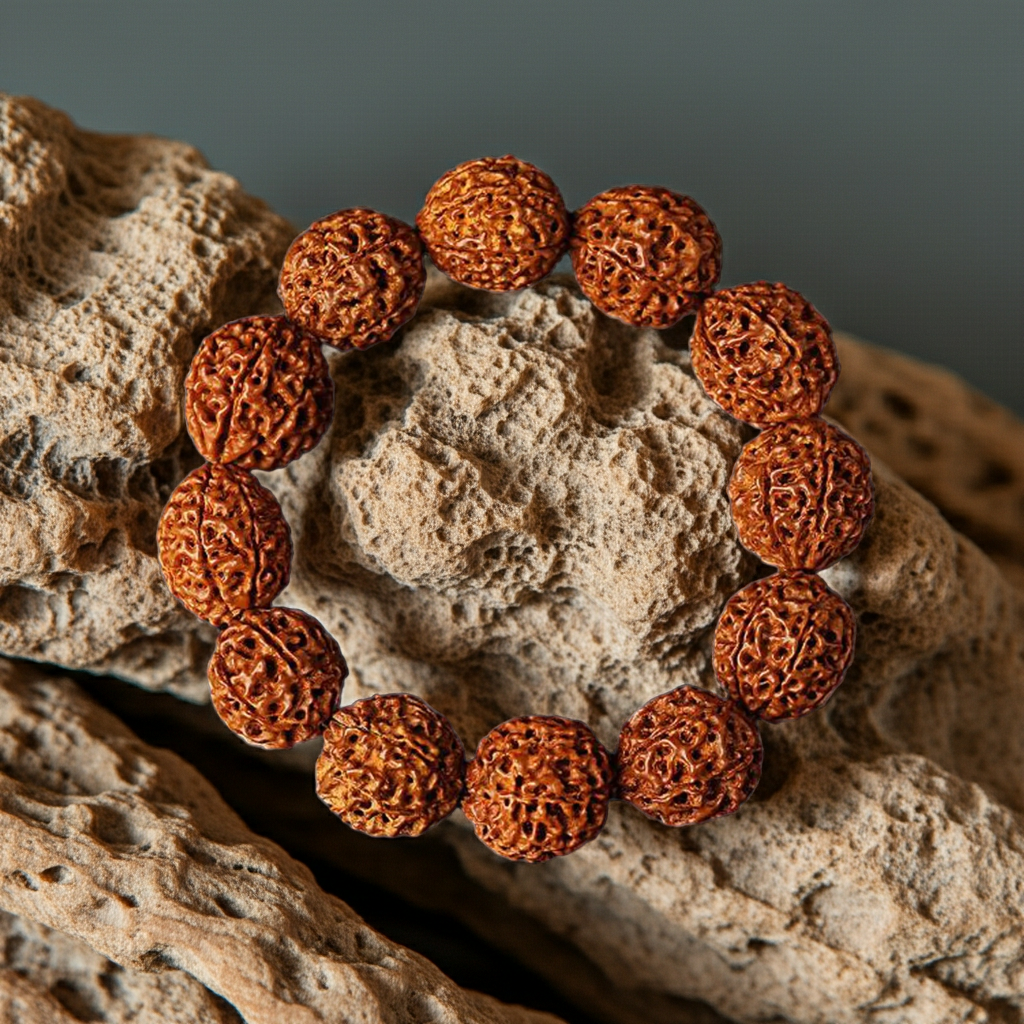 Sapta Mukhi Rudraksha Bracelet spiritualguru.lk