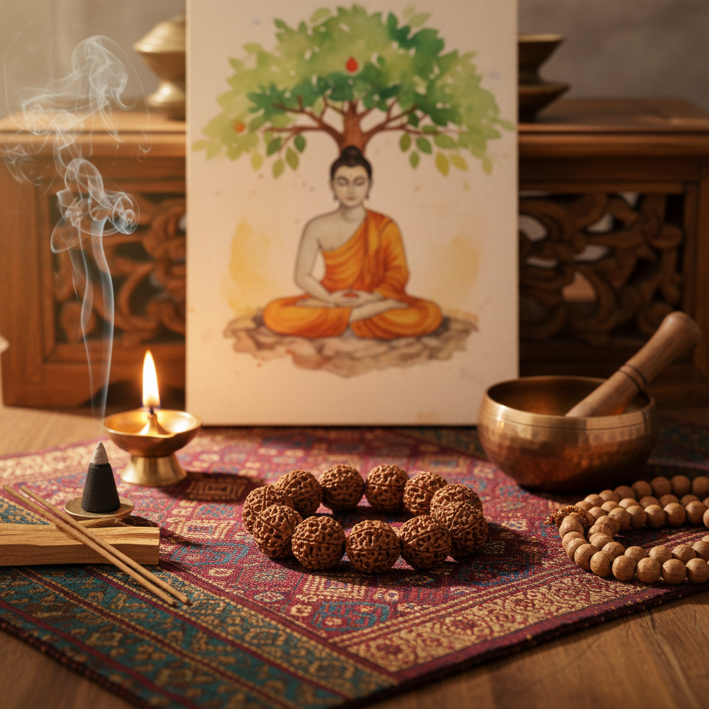 Sapta Mukhi Rudraksha Bracelet