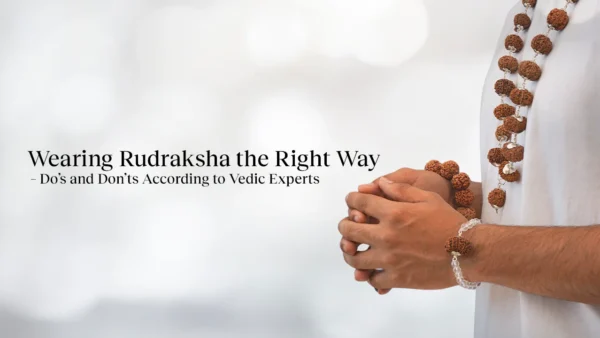 rudraksha wearing