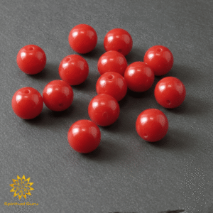 Red coral bEADS
